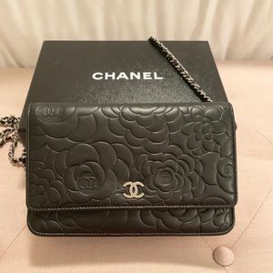 Chanel Wallet on a Chain Camellia Bag